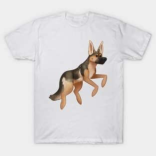 Cozy German Shepherd T-Shirt